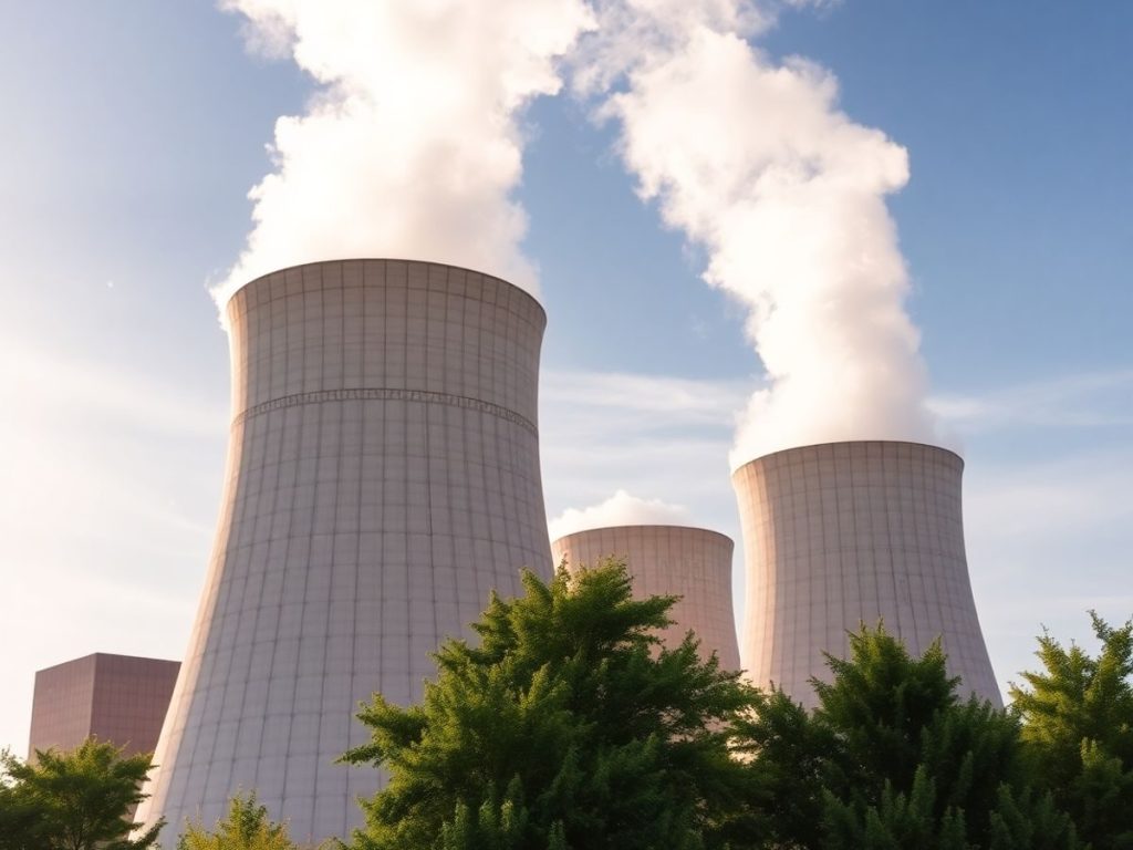 Avantajele și Dezavantajele Energiei Nucleare: O Analiză Completă 1 Turnuri de răcire energie nucleară