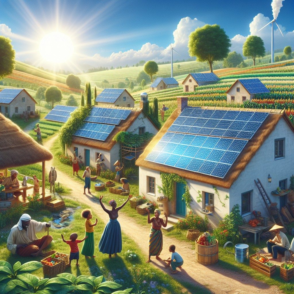 energie solară rurală